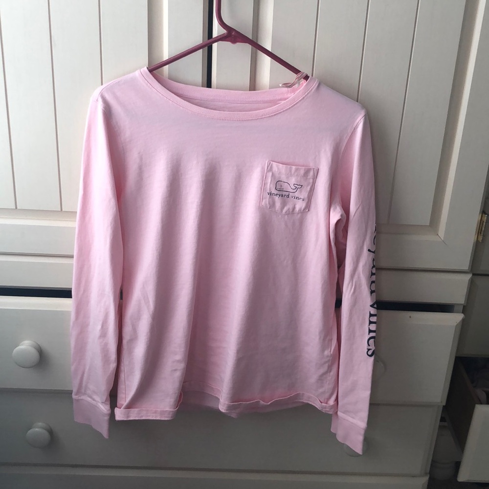 Pink vineyard vines